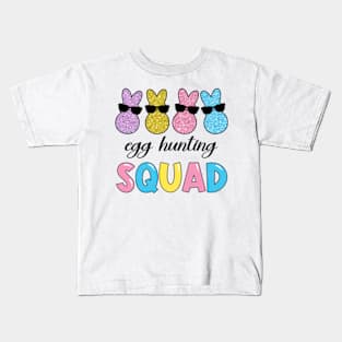 Egg Hunting Squad Easter Kids T-Shirt